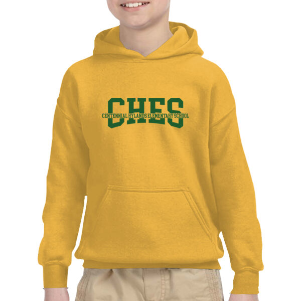 CHES Youth Hoodie Gold Thumbnail
